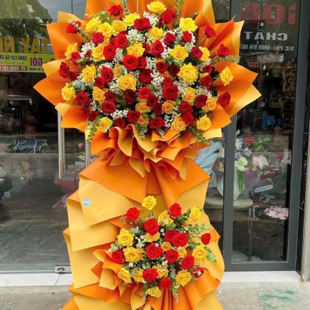 Kệ hoa khai trương #013