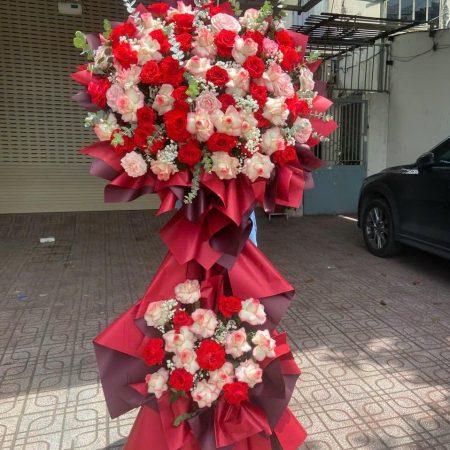Kệ hoa khai trương #010