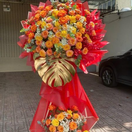 Kệ hoa khai trương #009