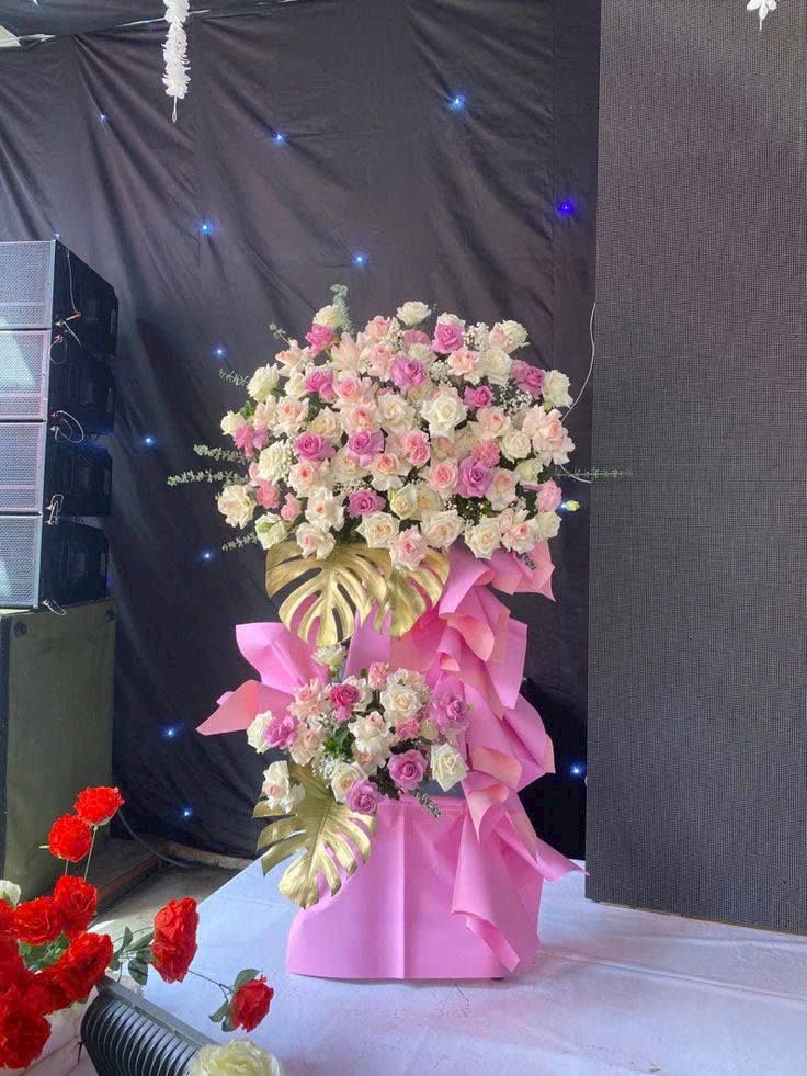 Hoa trang trí sự kiện, sân khấu tại Nha Trang - Hoa Bình An